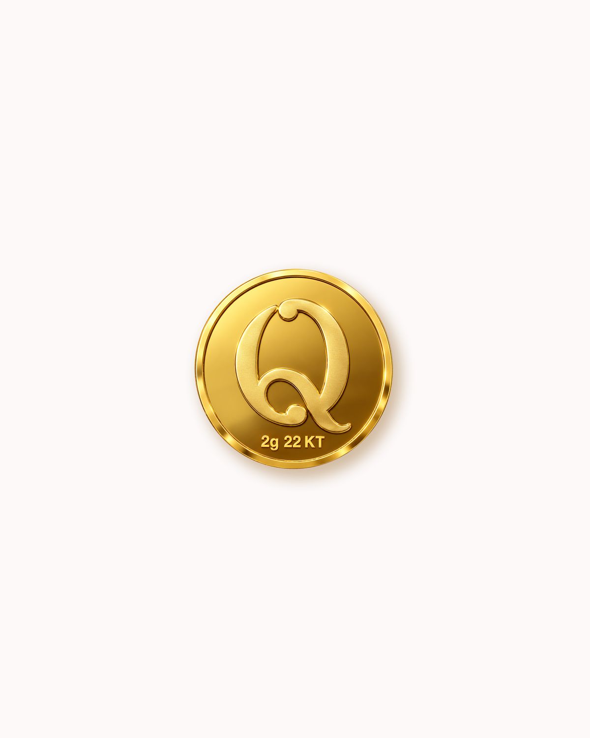 2g Gold Coin QWEEN 22KT