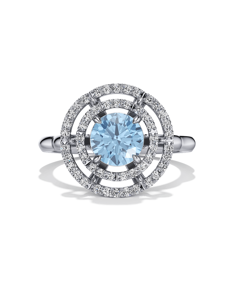 Blue Echo Ring