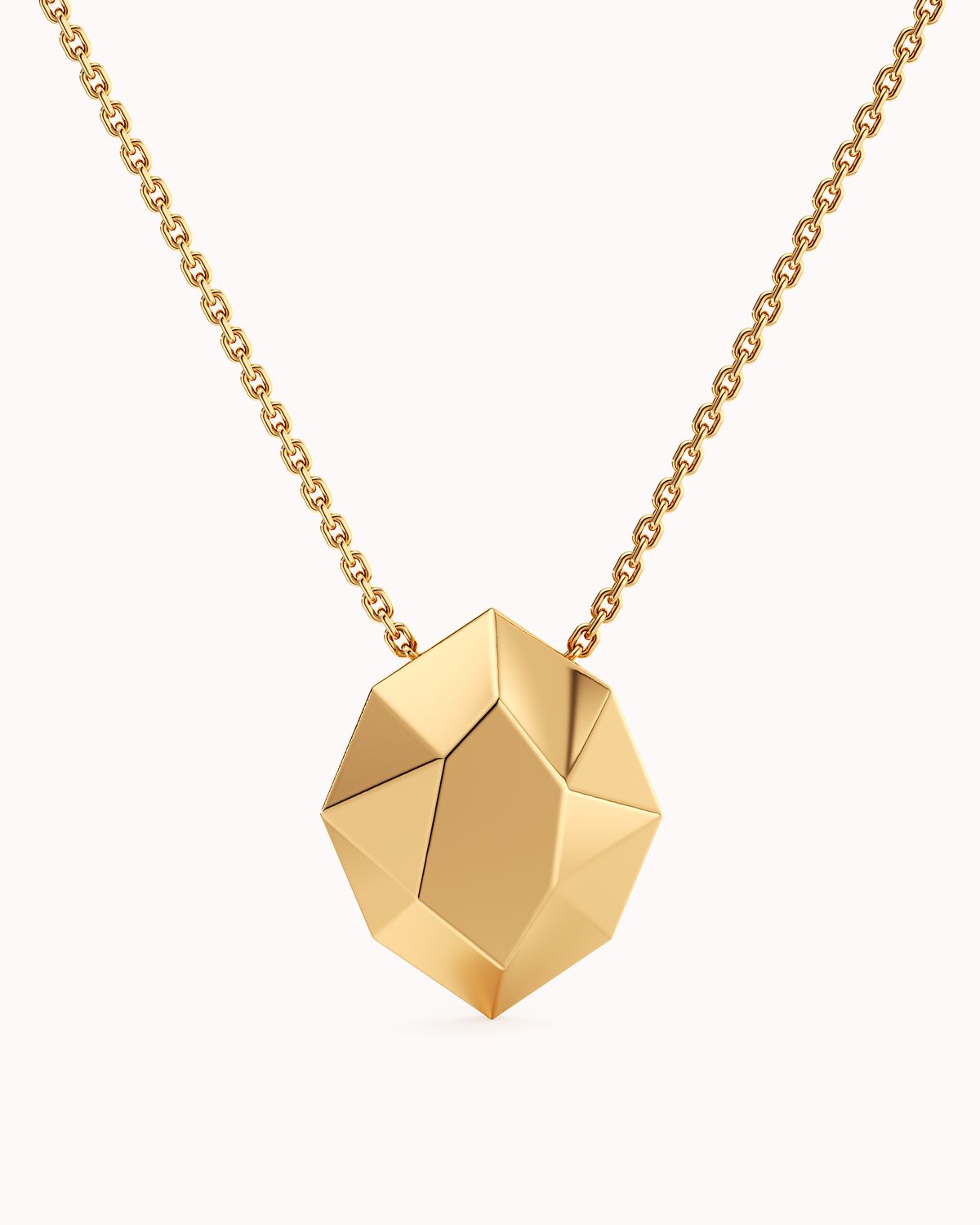 Fractured Facet Pendant