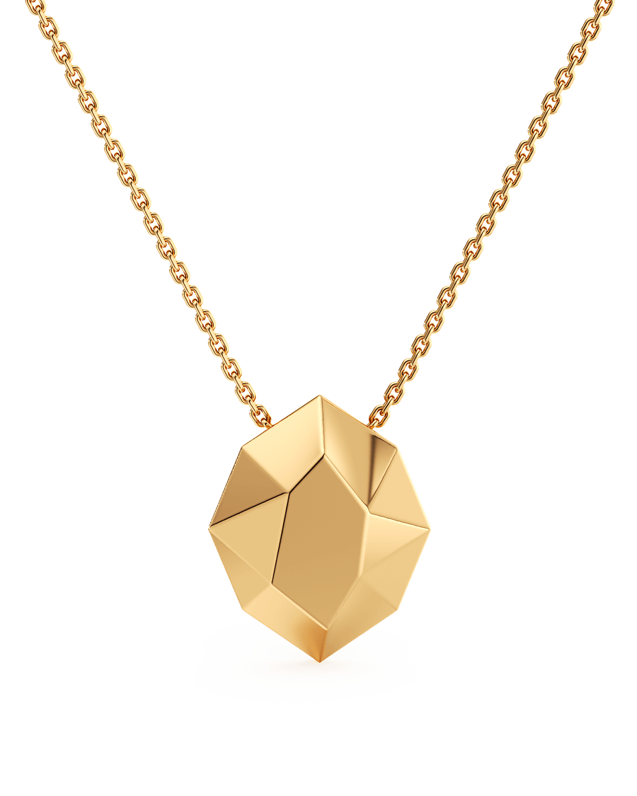 Fractured Facet Pendant
