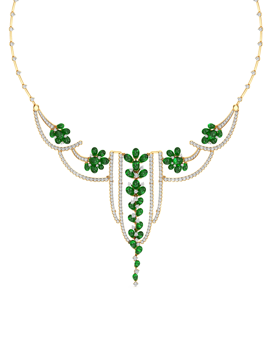 Cascading Vines Necklace