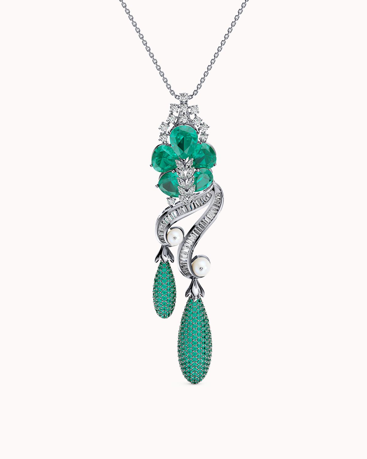 Verdant Bloom Pendant