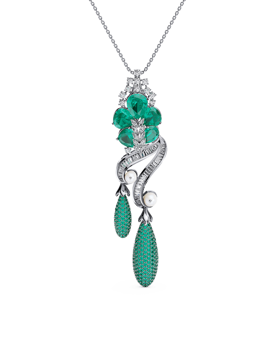 Verdant Bloom Pendant