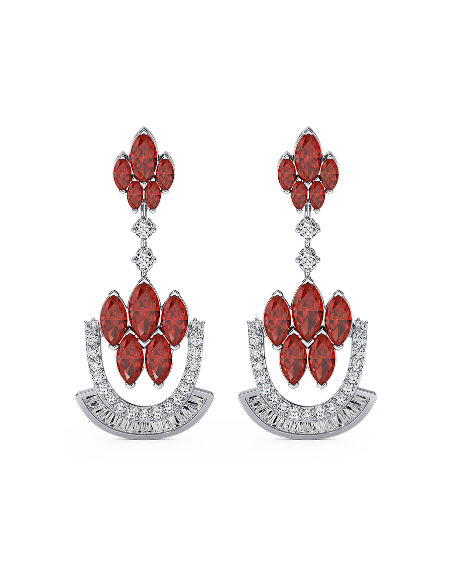 Flaming Temptation Earrings