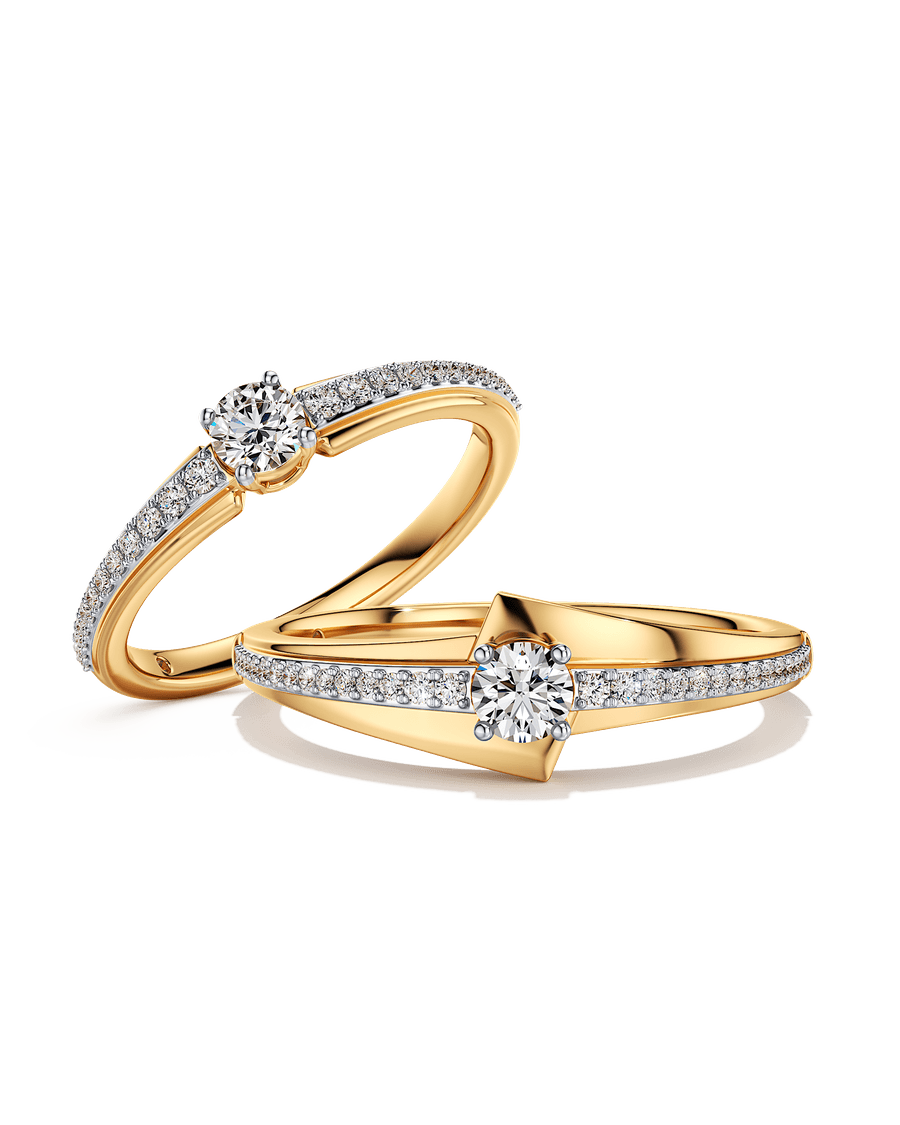 Our Love Story Couple Rings