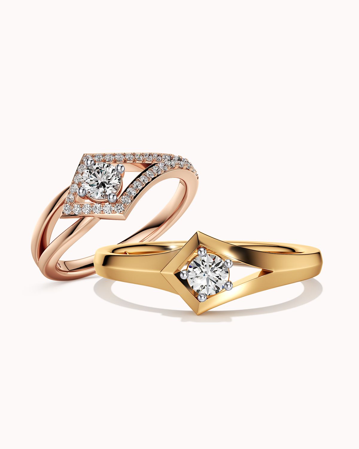 No Second Thoughts Couple Rings