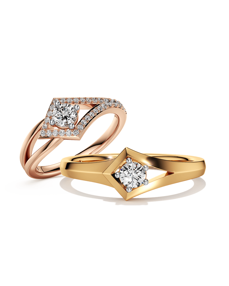 No Second Thoughts Couple Rings