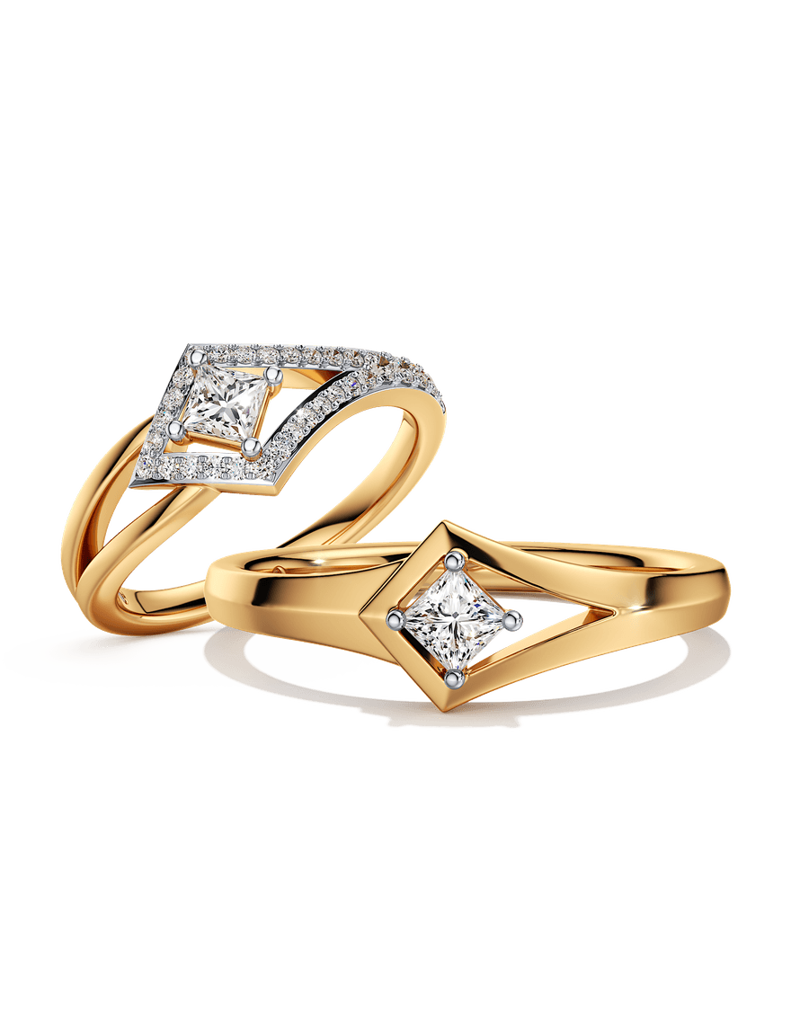 Made For Each Other Couple Rings