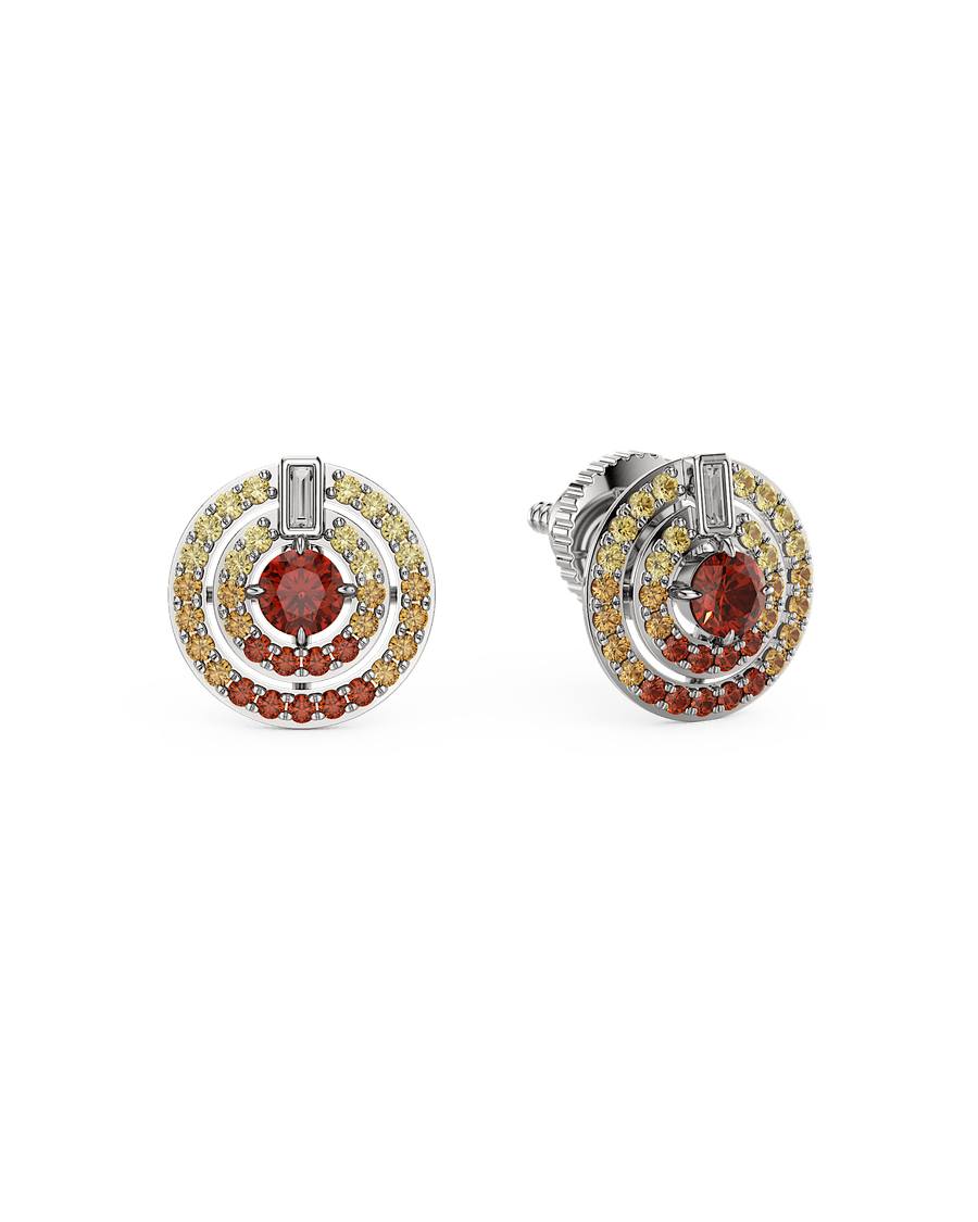 Sunburst Halo Earrings