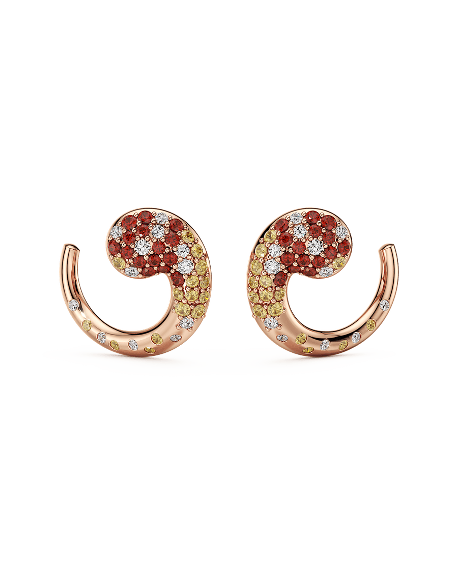 Around The Sun Studs