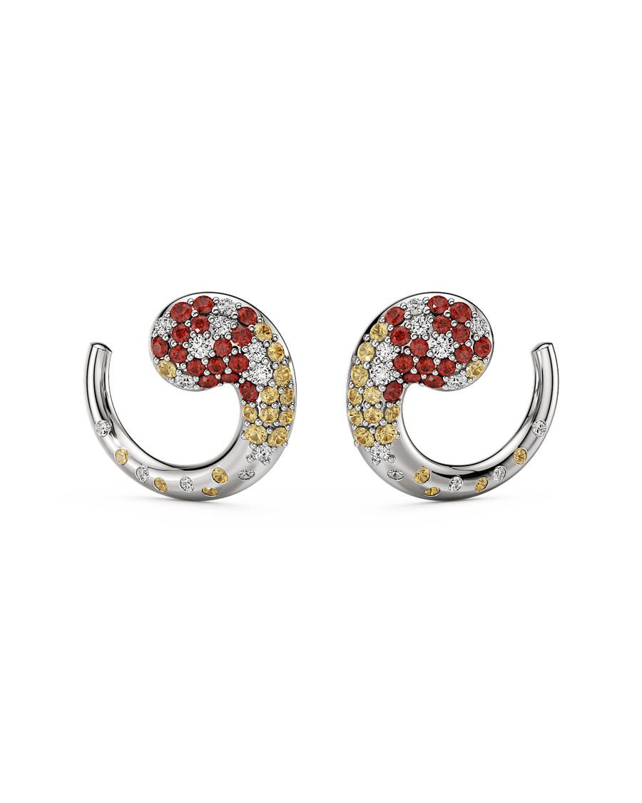 Around The Sun Studs
