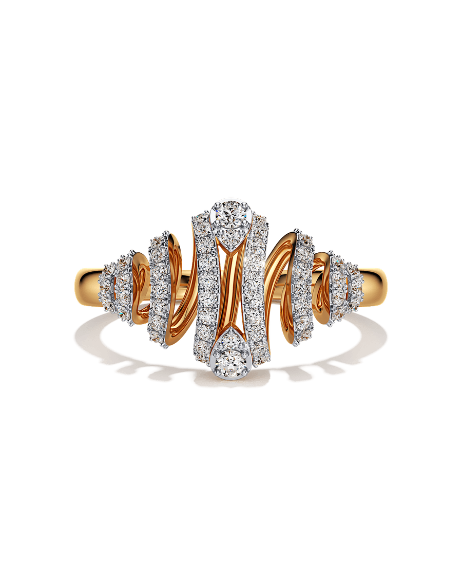 Scalloped Wave Ring