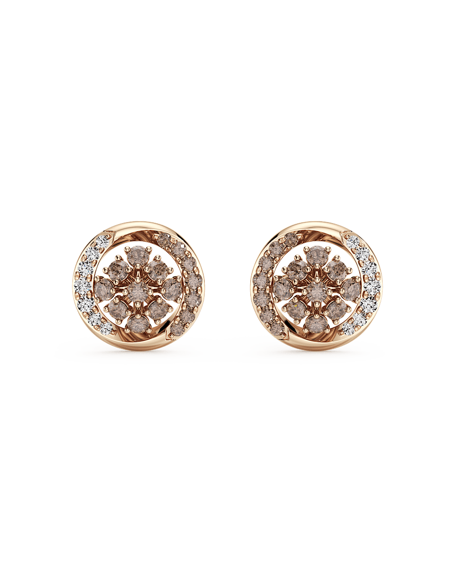 Caramel Swirl Earrings