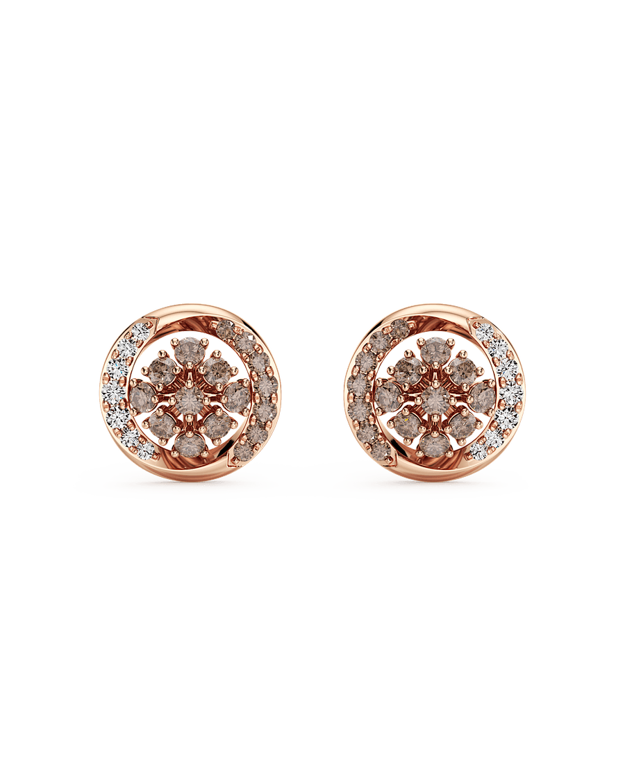 Caramel Swirl Earrings