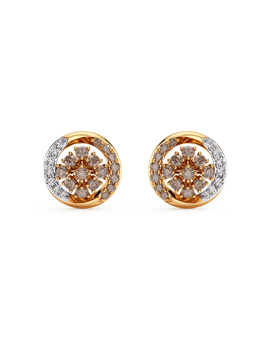 Caramel Swirl Earrings