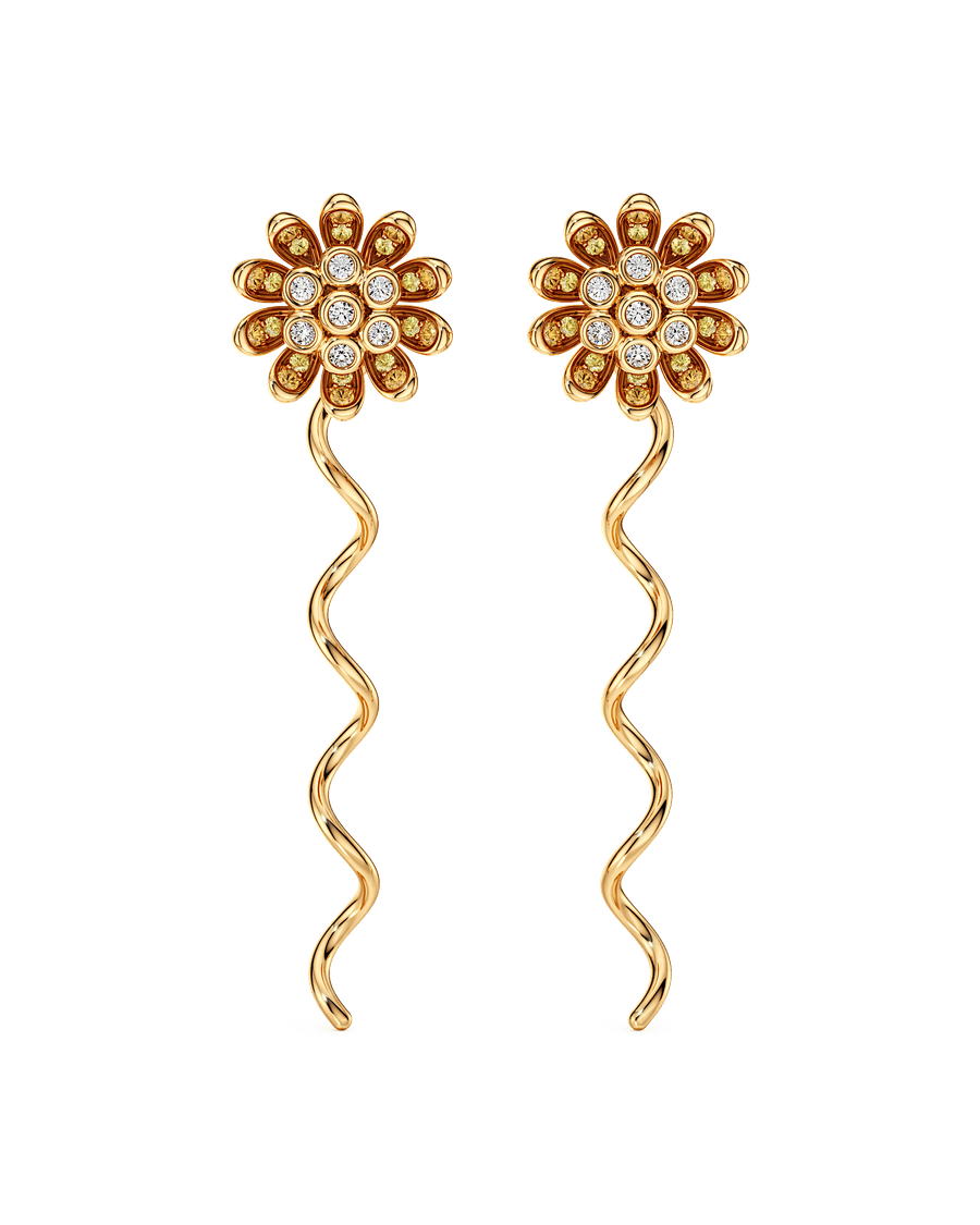 Dancing Daisy Earrings