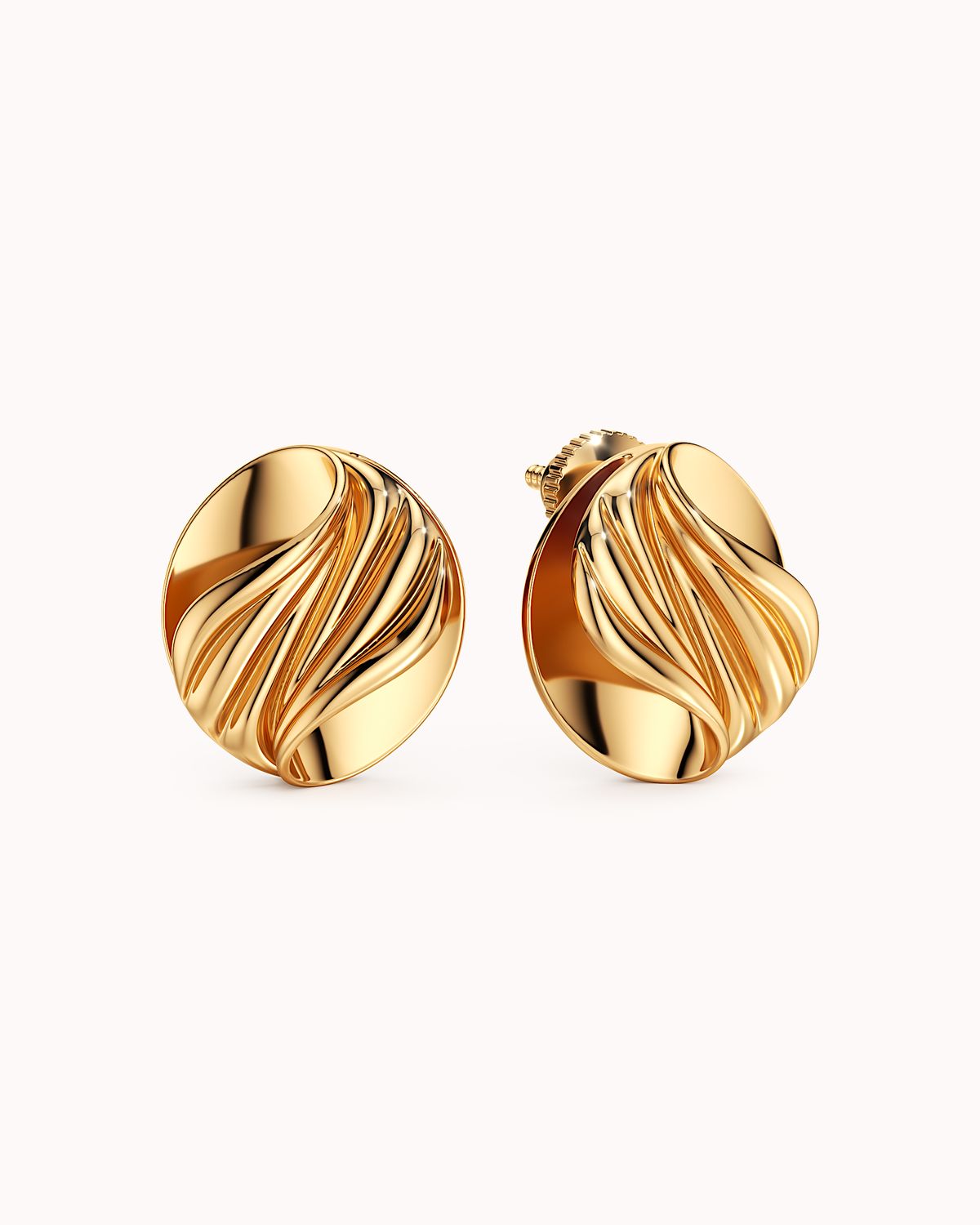 Wind Swirl Studs