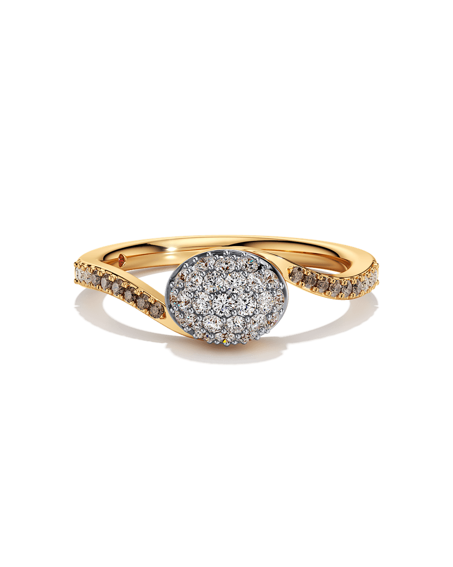 Lunar Loop Ring