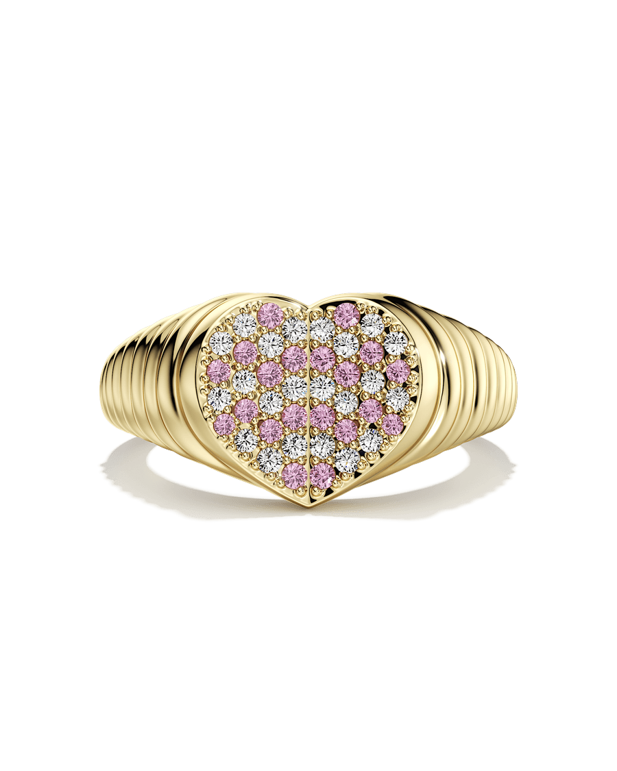 Two Hearts United Ring