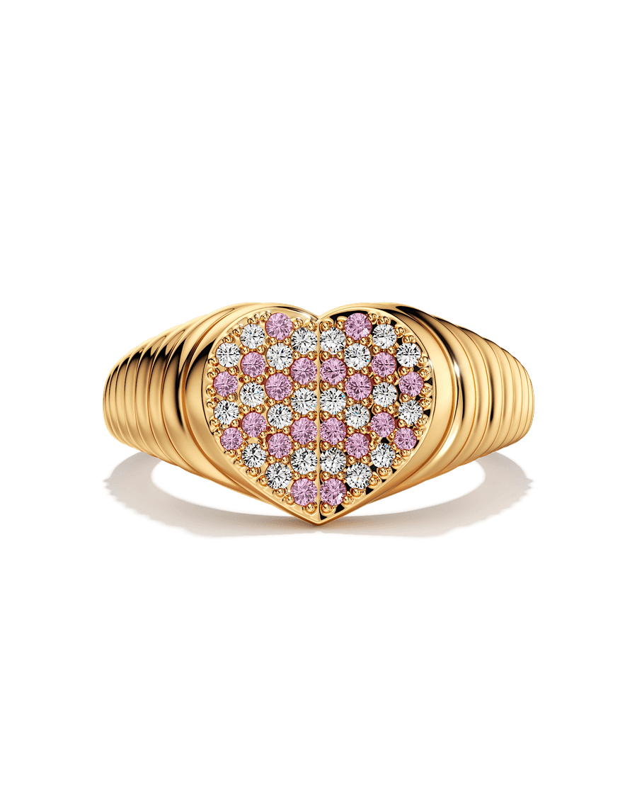 Two Hearts United Ring