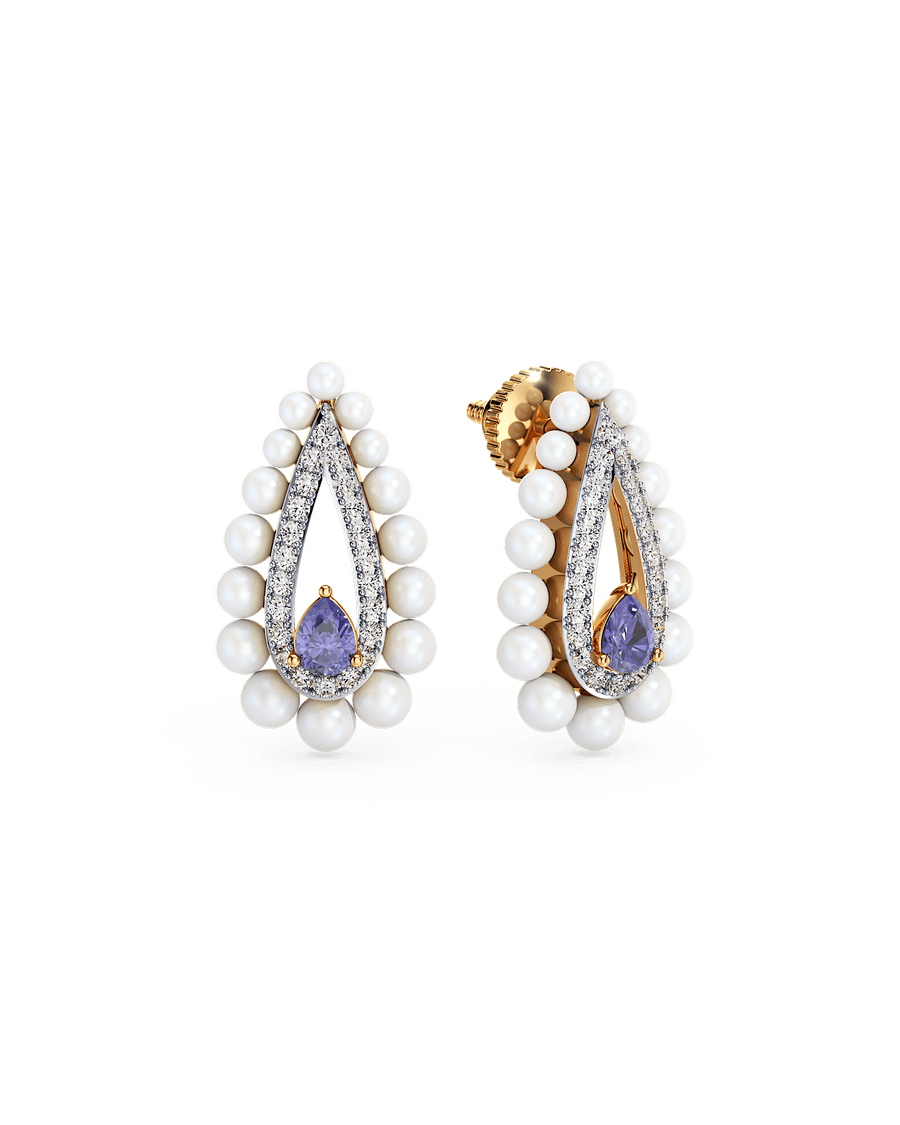 Halo Bloom Cluster Earrings