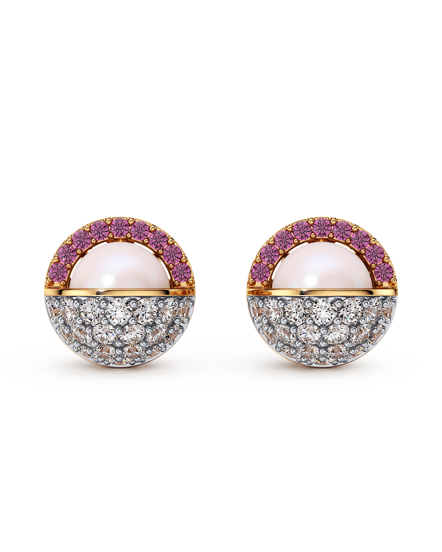 Blushing Horizons Studs