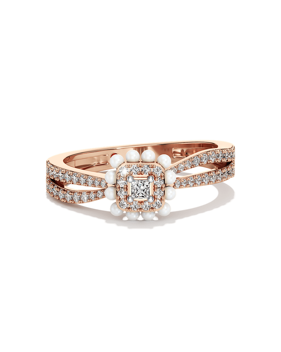 Pearl Bloom Cluster Ring