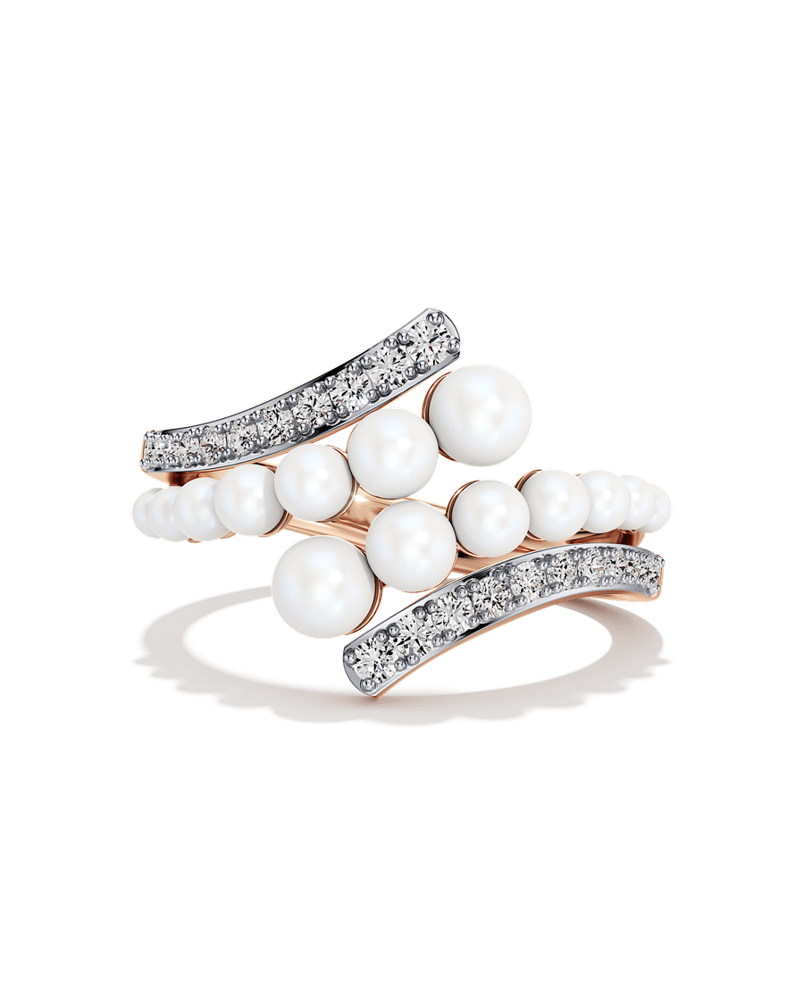 Cascade Pearl Ring