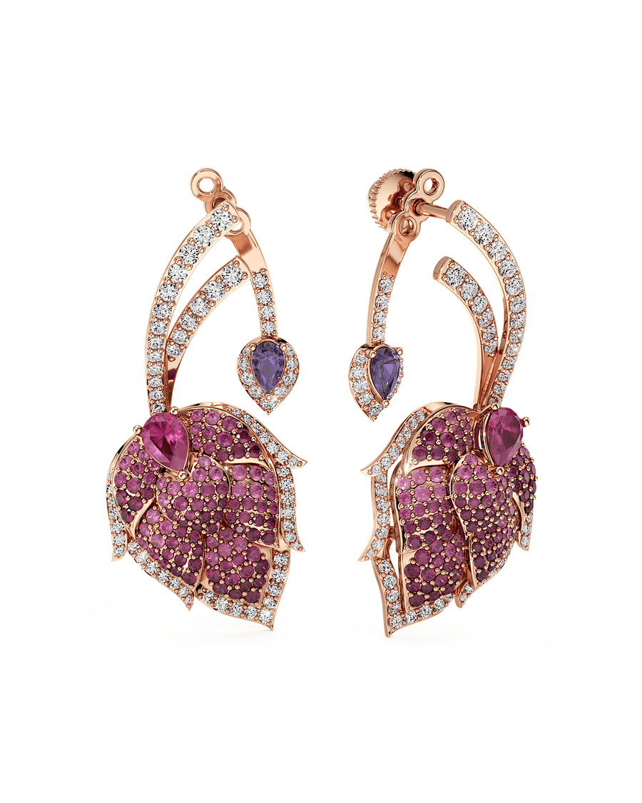 A Spell in Scarlet Earrings