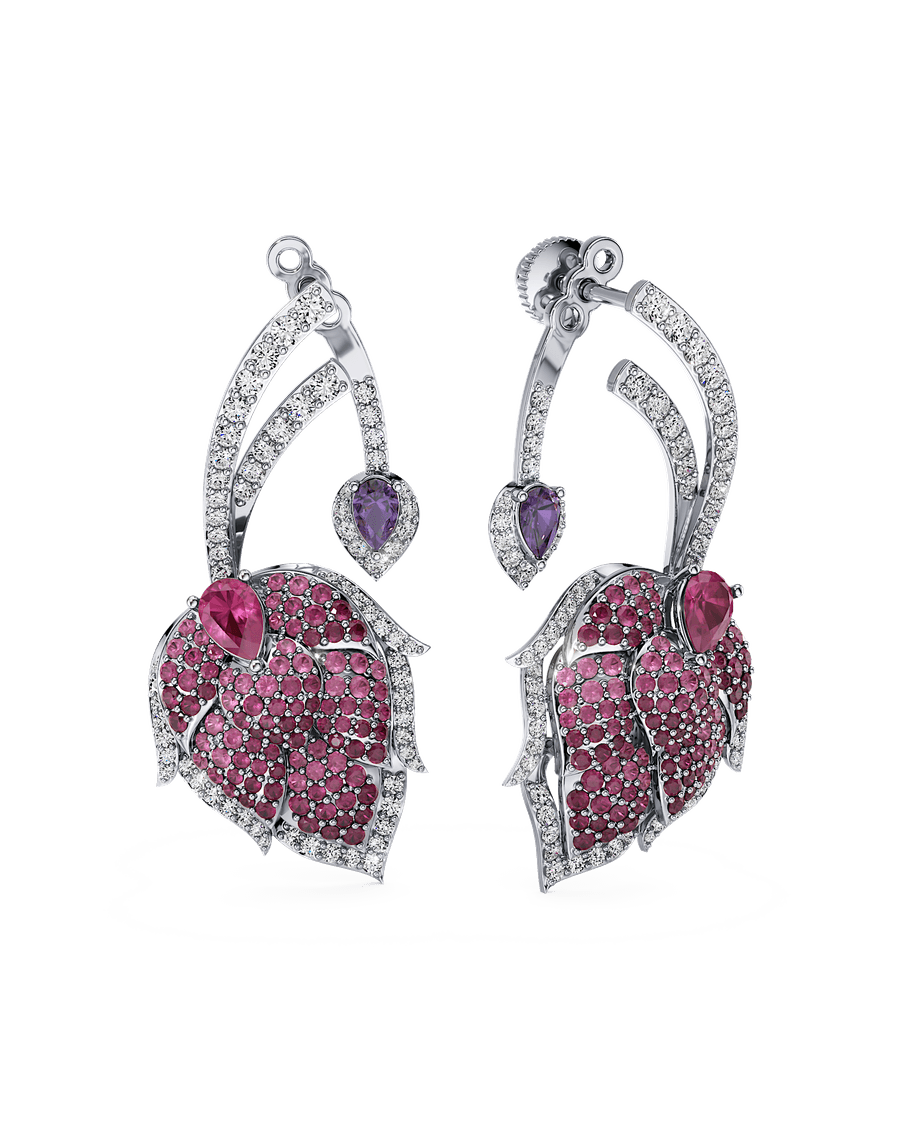 A Spell in Scarlet Earrings