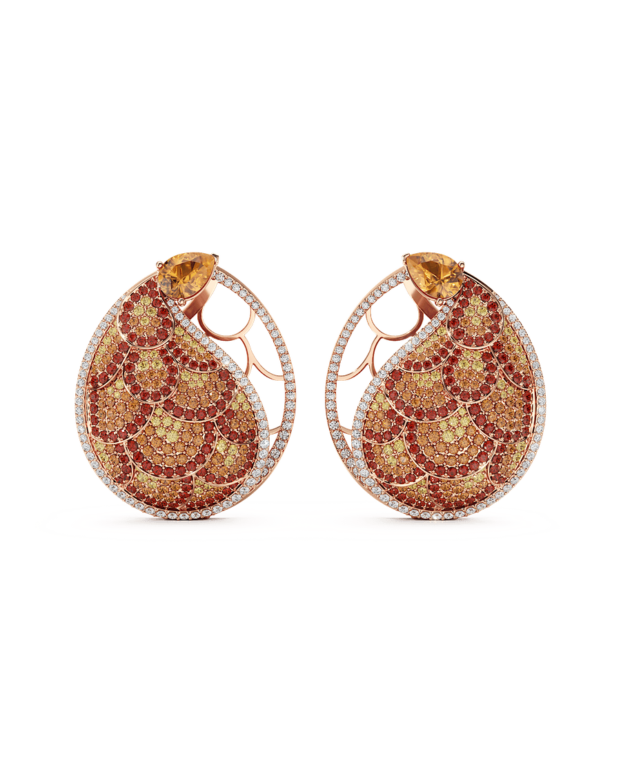 Golden Ombré Earrings