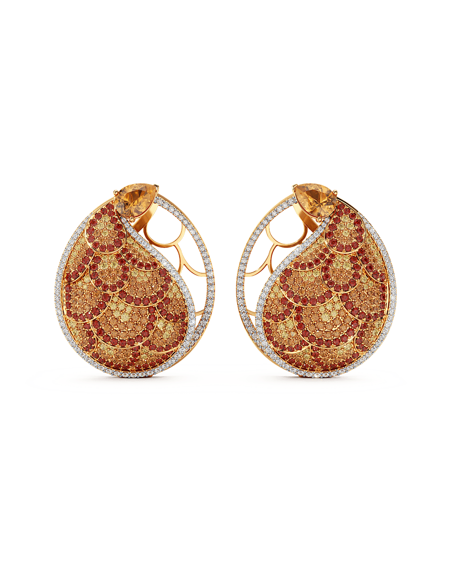 Golden Ombré Earrings