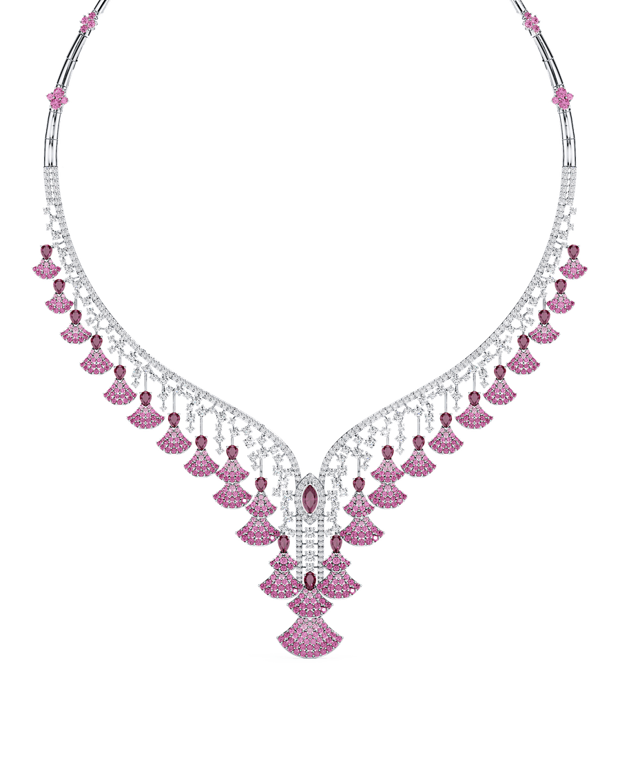 Sunset Fringe Necklace