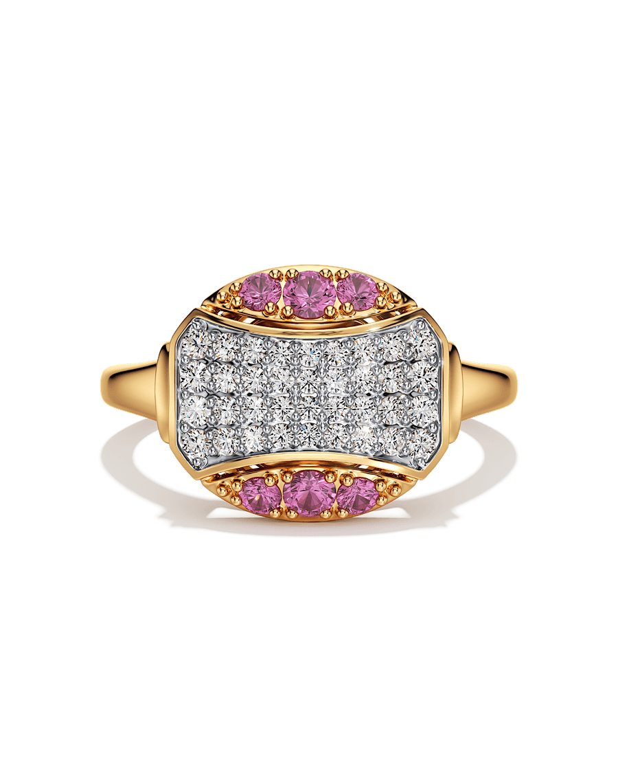 Layered Love Ring