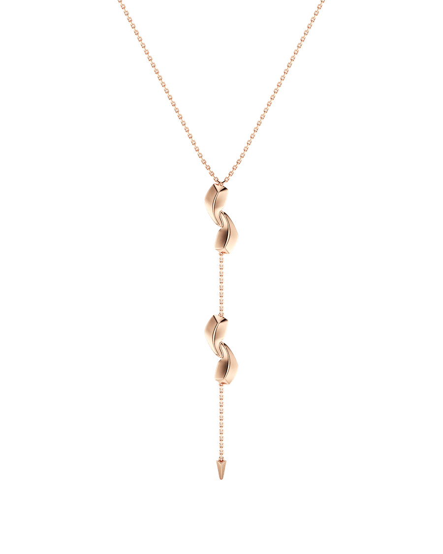 Golden Words Necklace
