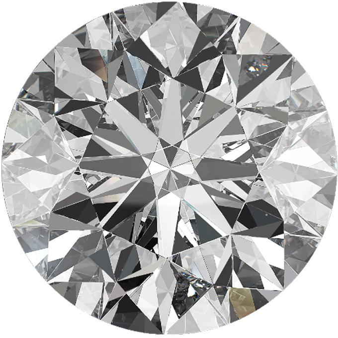 Diamond photographed at clarity grade VS1