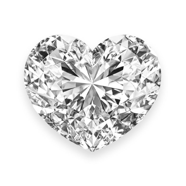 Heart cut diamond