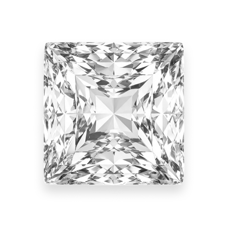 Princess cut diamond
