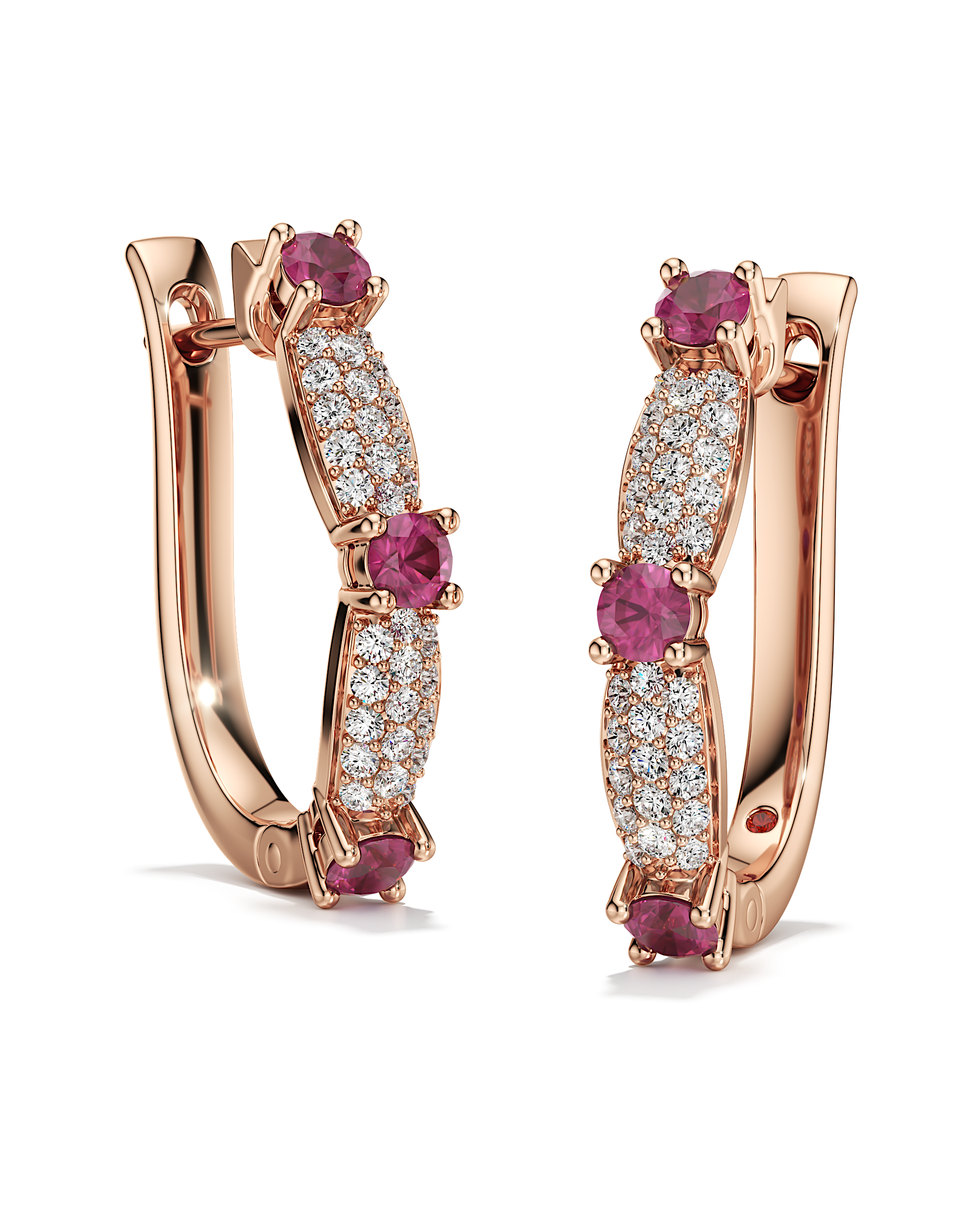Cherry On Top Hoops