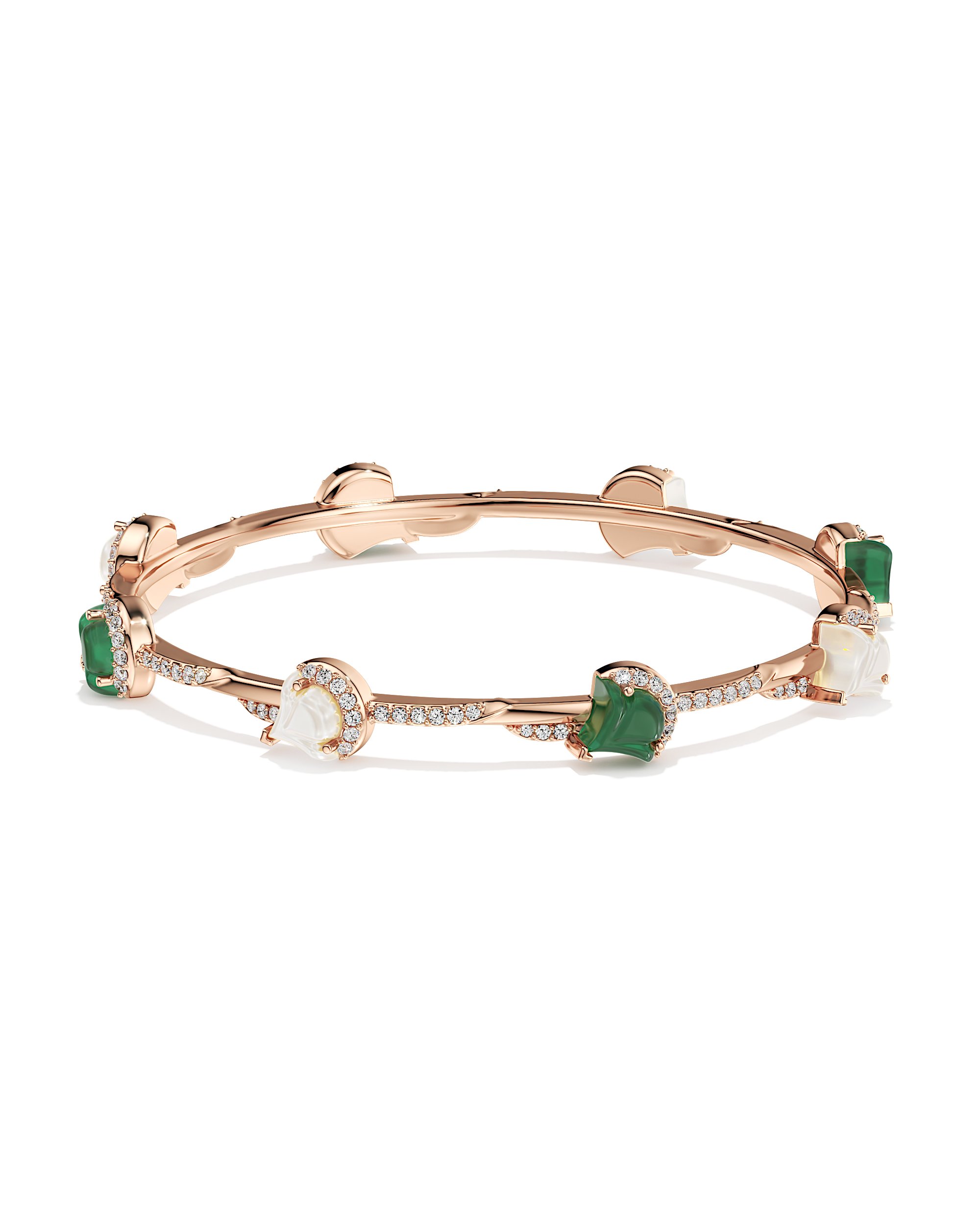 Scallop Vines Round Bangle