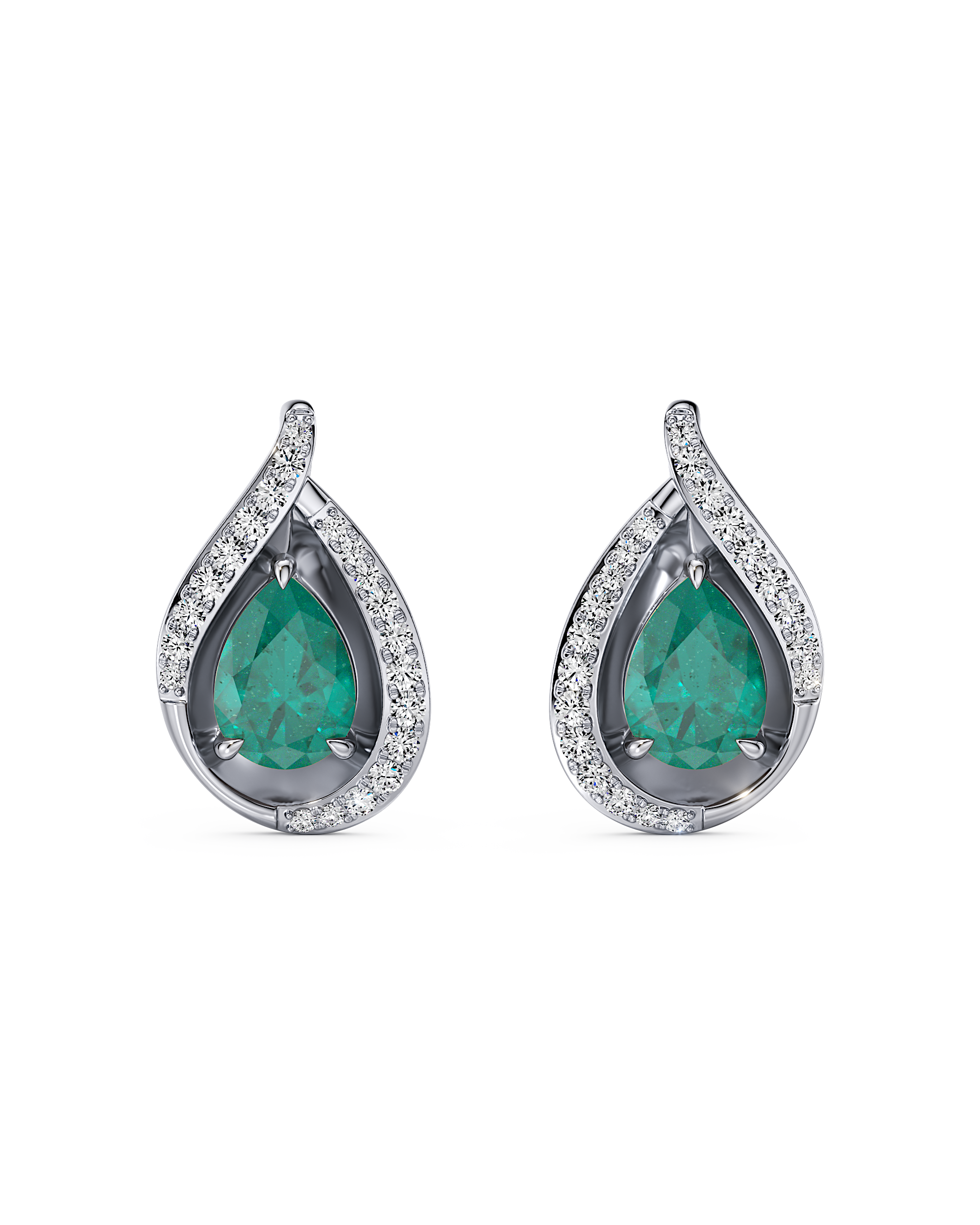 Emerald Sway Earrings