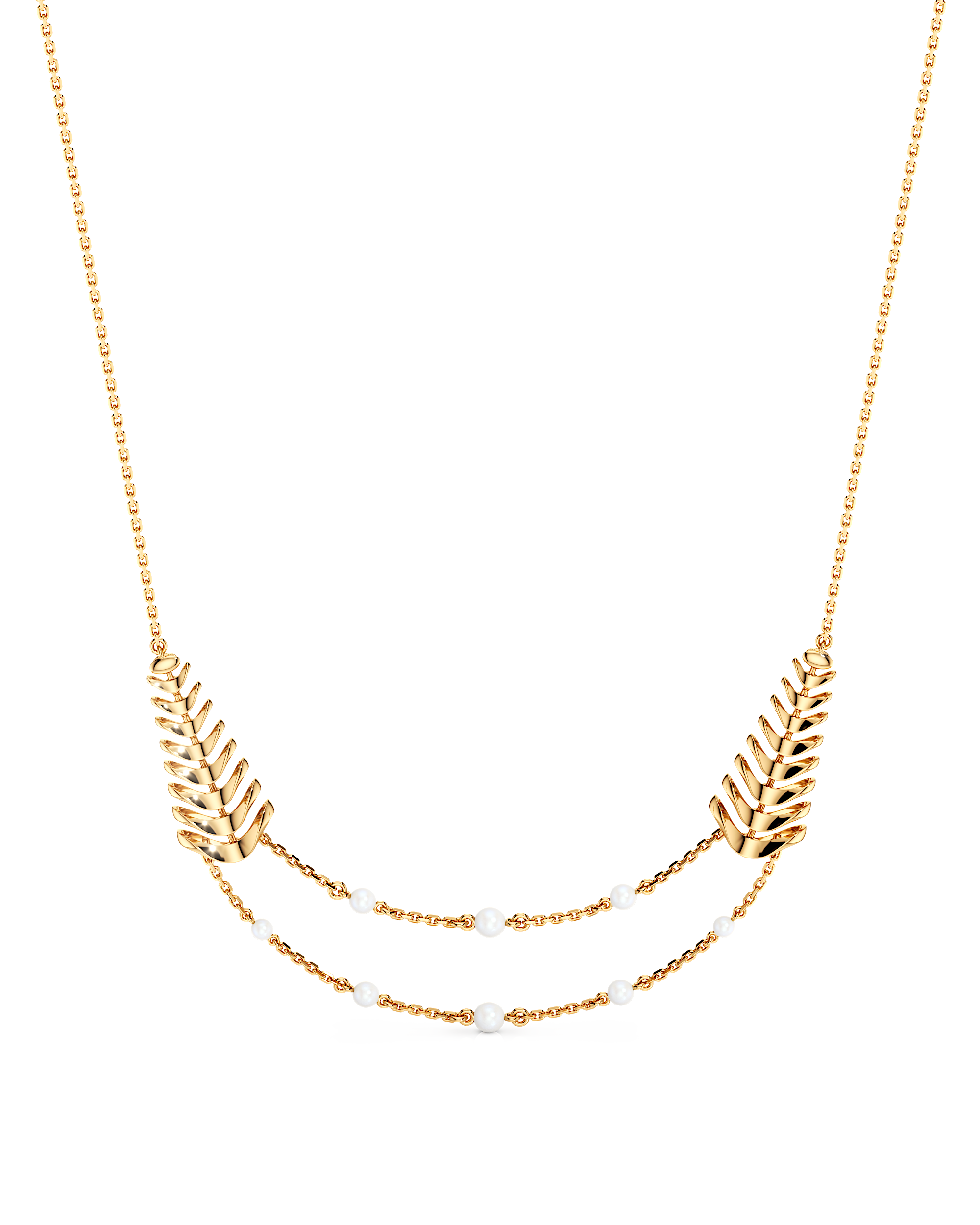 Gilded Courage Necklace