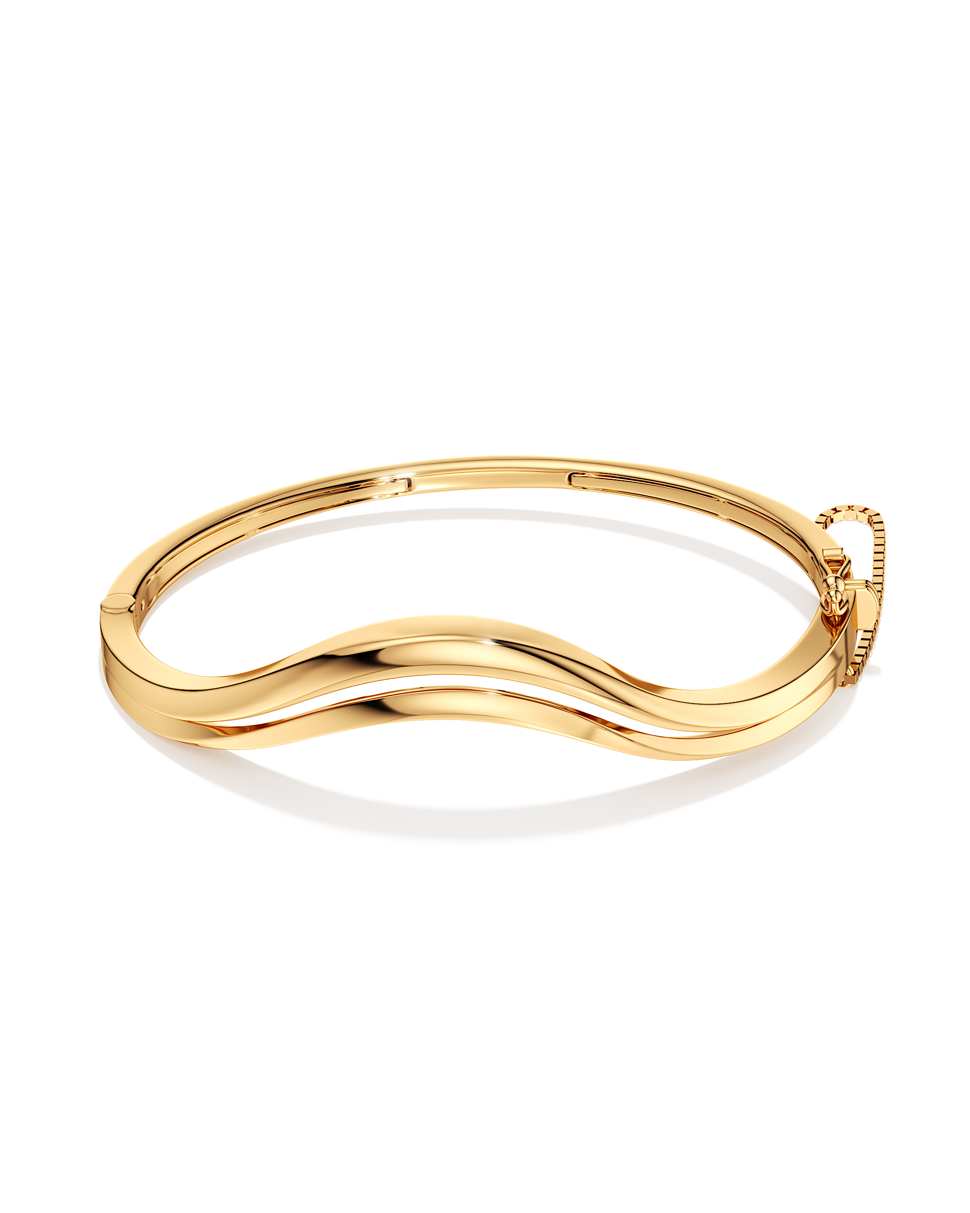 Commanding Presence Oval Bangle