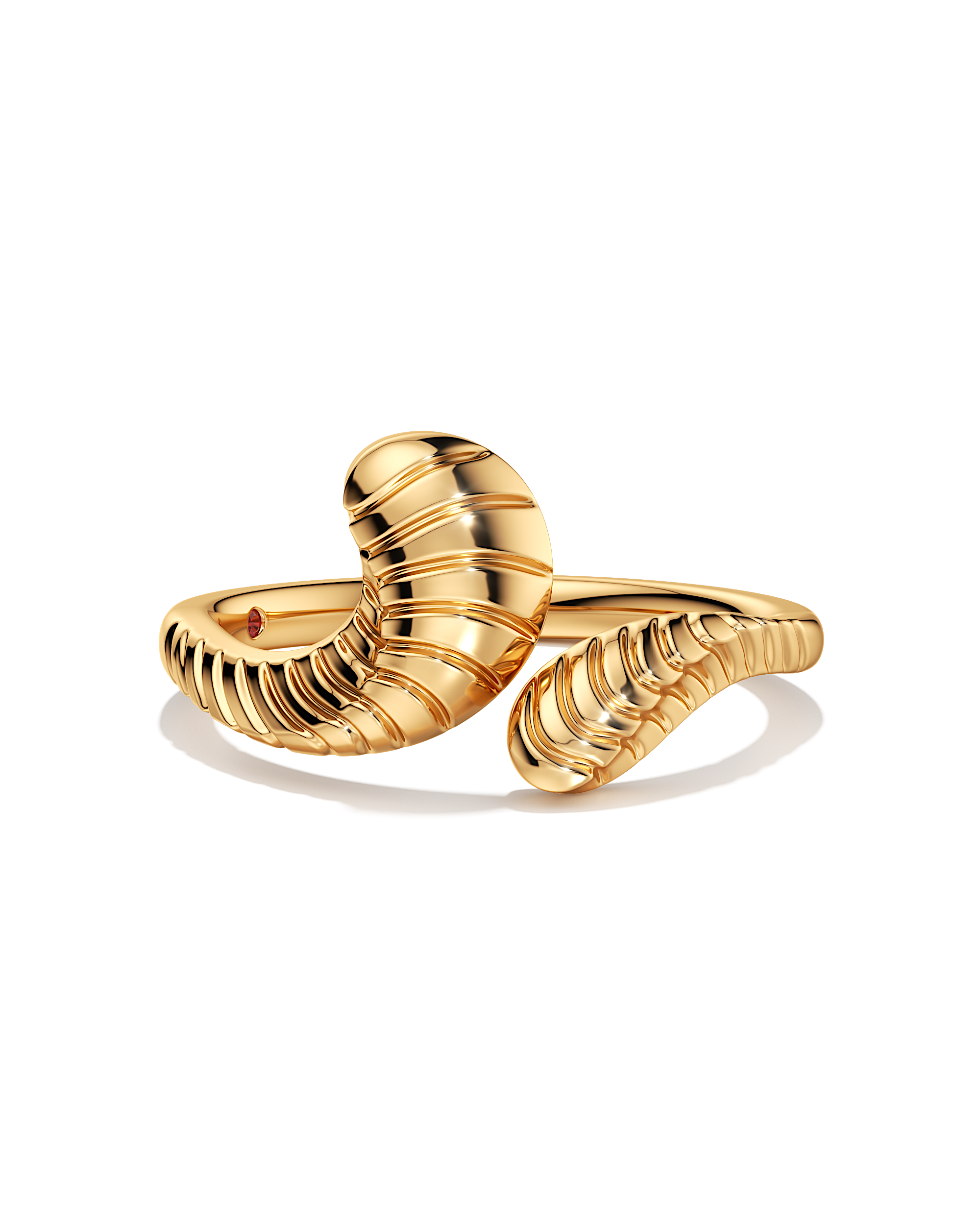 Wave Curl Ring