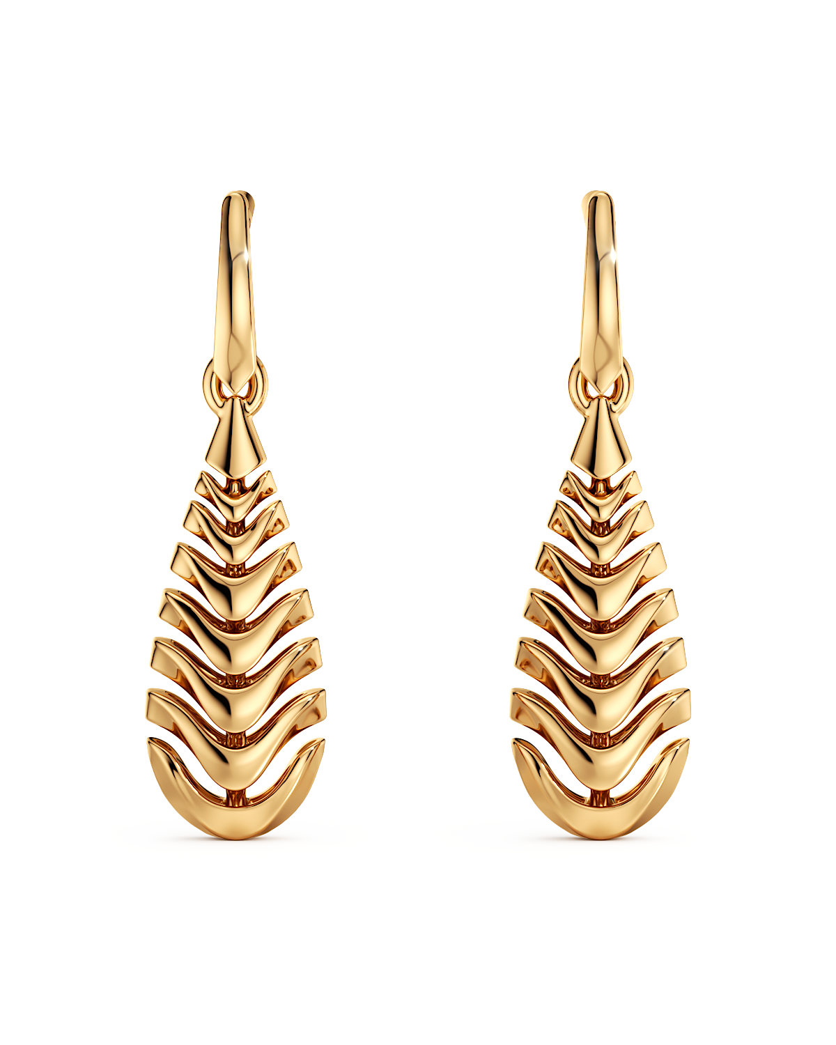 Chain of Command Earrings