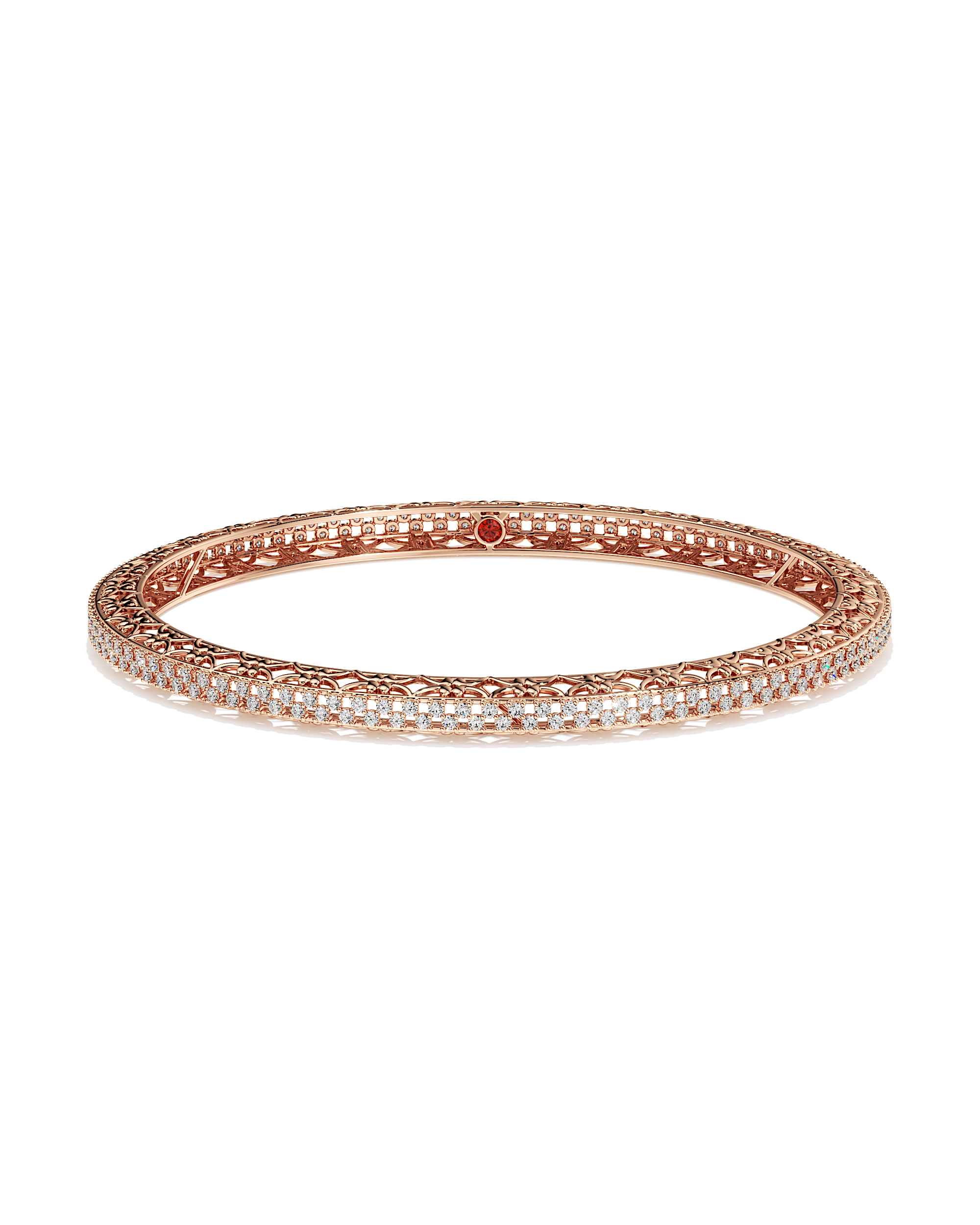 A Lot to Love Round Bangle
