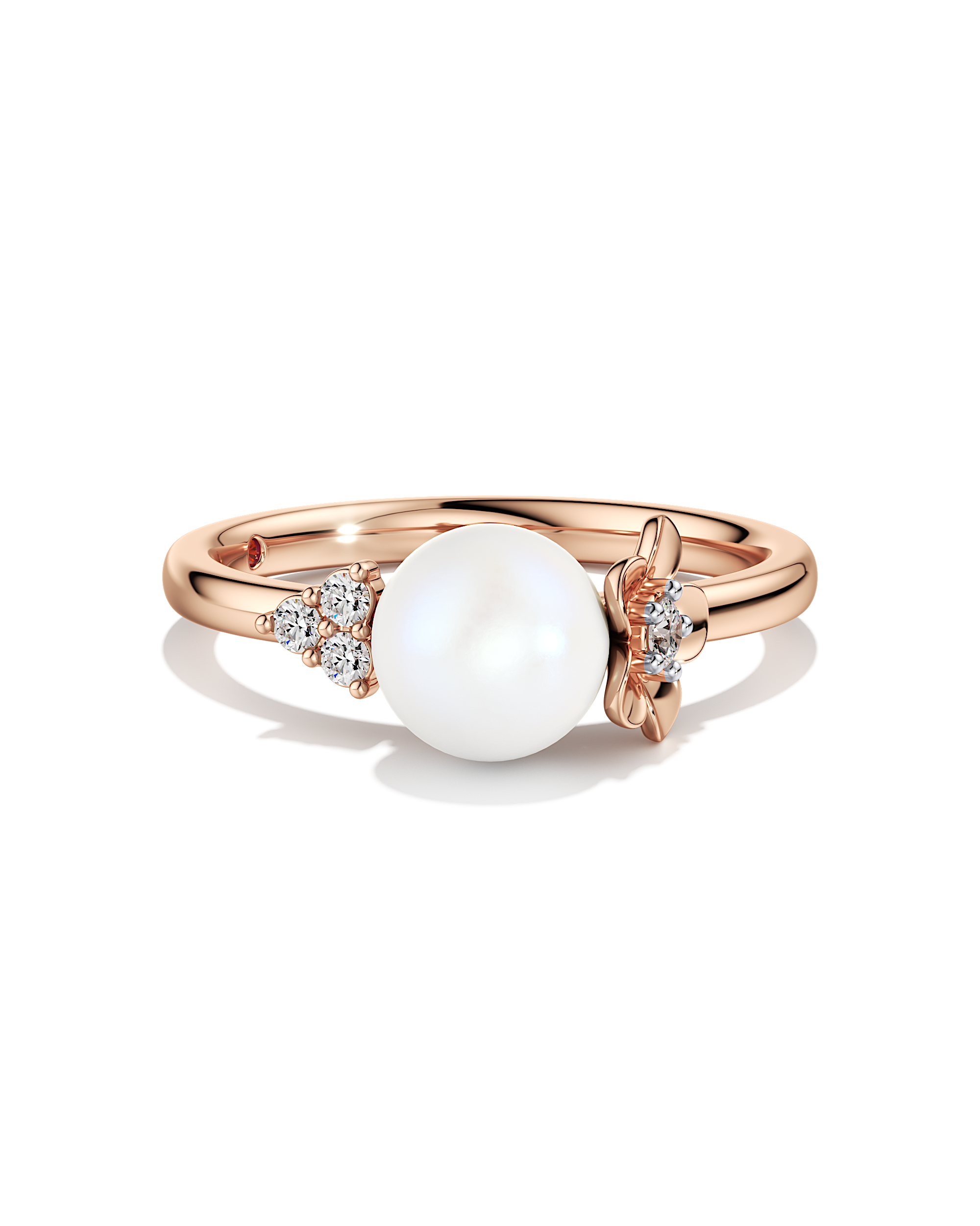 Petals & Pearl Ring