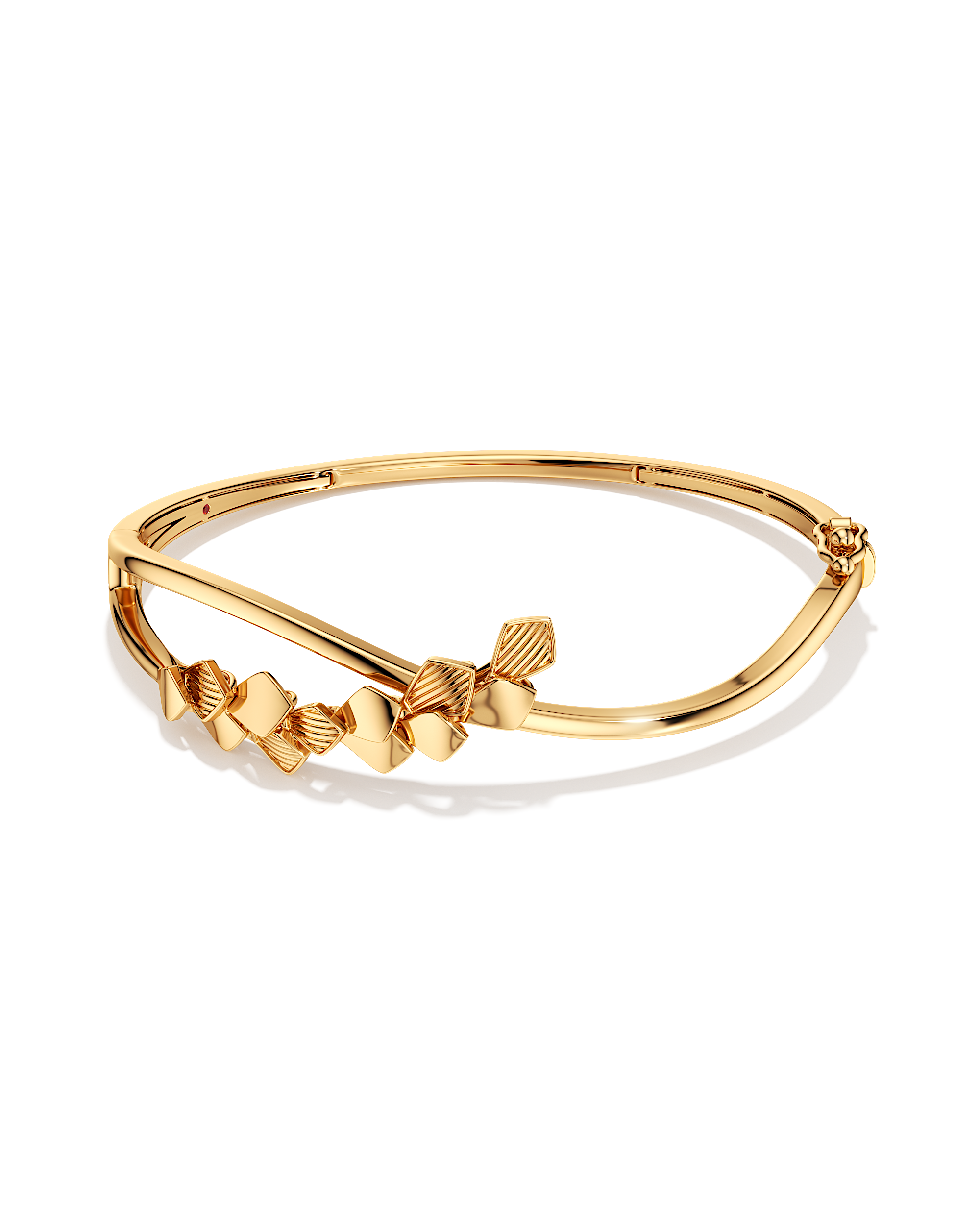 Petal Parade Oval Bangle