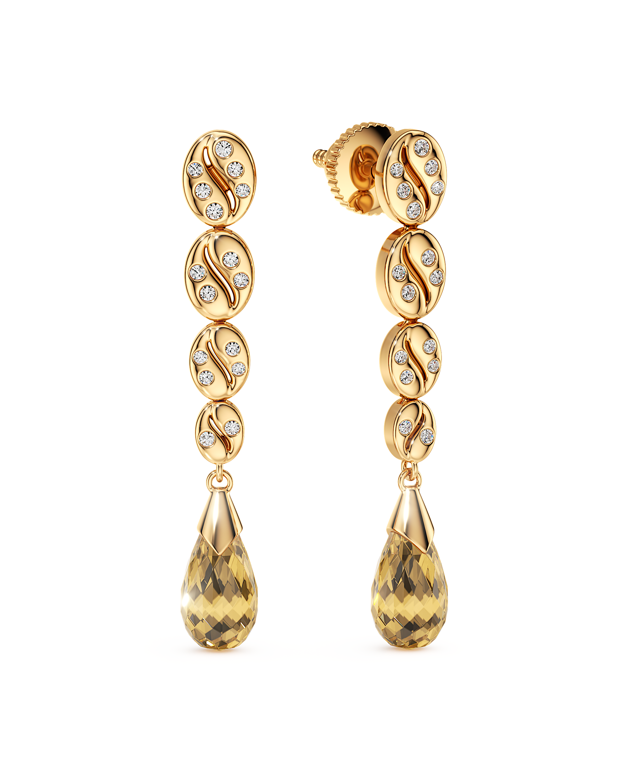 Espresso Over Opinions Earrings
