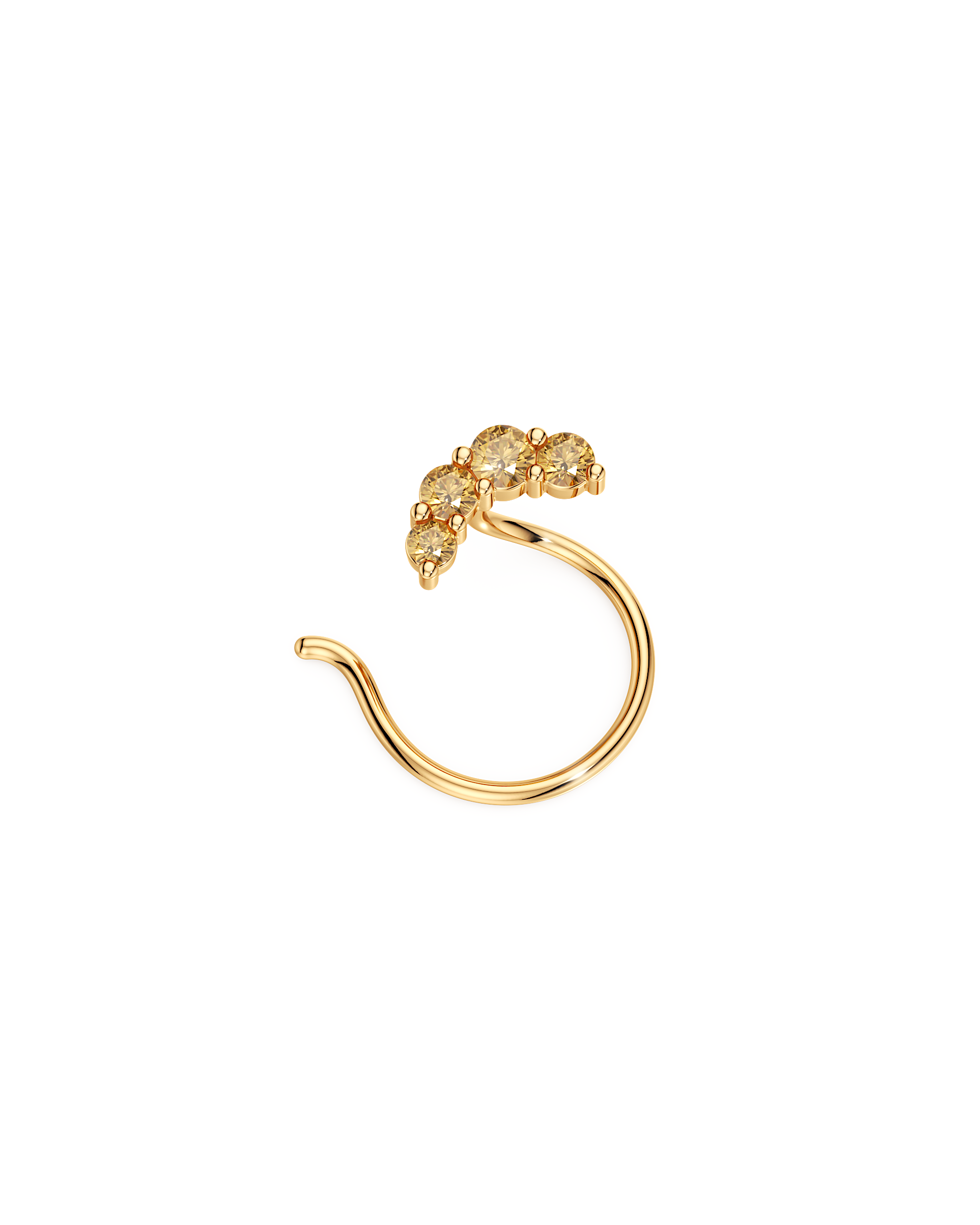 Count Your Blessings Nose Pin
